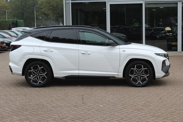 Hyundai TUCSON 1.6 T-GDI PHEV Premium N Line 4WD / Camera / Leder / Keyless / 19'' / CarPlay / Stoelverwarming 4x / Stoelventilatie / Stuurverwarming / DAB / Dodehoek / ACC