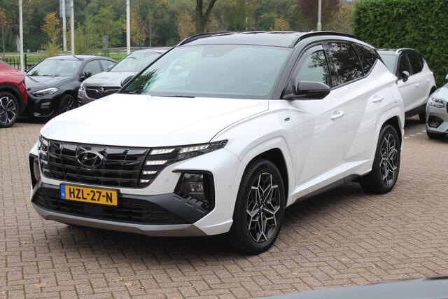 Hyundai TUCSON 1.6 T-GDI PHEV Premium N Line 4WD / Camera / Leder / Keyless / 19'' / CarPlay / Stoelverwarming 4x / Stoelventilatie / Stuurverwarming / DAB / Dodehoek / ACC