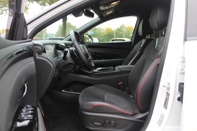Hyundai TUCSON 1.6 T-GDI PHEV Premium N Line 4WD / Camera / Leder / Keyless / 19'' / CarPlay / Stoelverwarming 4x / Stoelventilatie / Stuurverwarming / DAB / Dodehoek / ACC