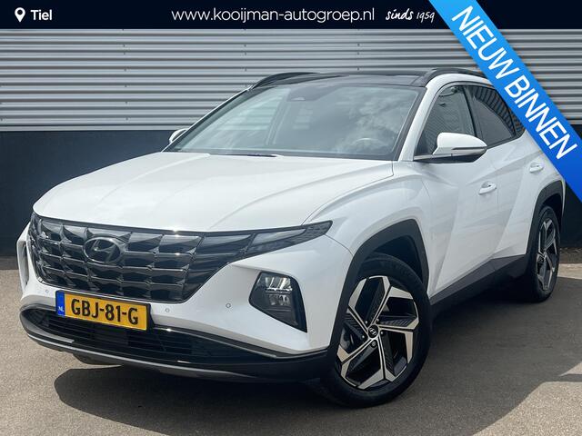 Hyundai TUCSON 1.6 T-GDI PHEV Premium Sky Edition 4WD Hyundai Tucson 1.6 T-GDI PHEV Premium Sky 4WD Schuif/kanteldak, Navigatie, Stoelverwarming, Parkeersensoren voor + Achter, Dodehoekdetectie, Climate control, BTW-Auto