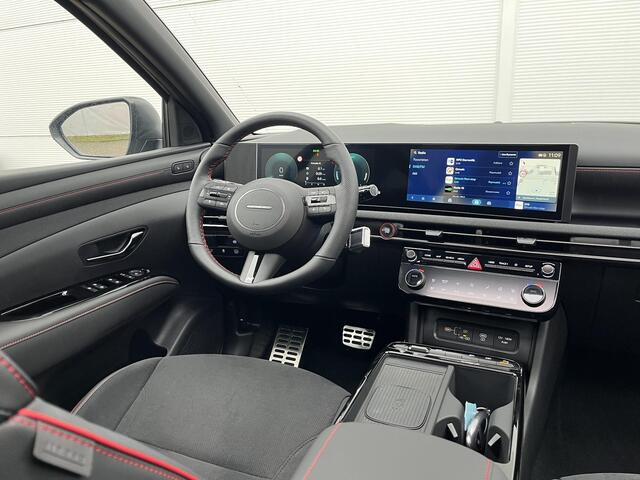 Hyundai TUCSON 1.6 T-GDI HEV N Line Sky / Achterbank verwarmd / Apple Carplay/Android Auto / Panoramadak / Ski luik /