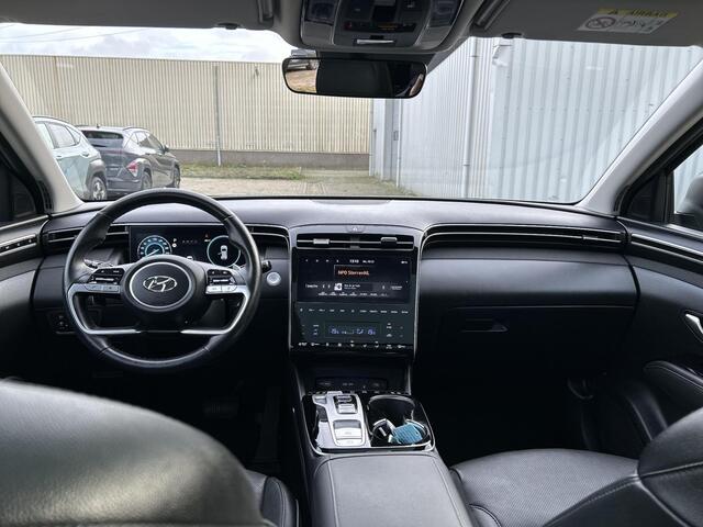Hyundai TUCSON 1.6 T-GDI HEV Premium Sky | Stuurverwarming | Stoel verwarming/verkoeling | Elektrisch verstelbare stoelen | 360 camera | Lederen bekleding | Navigatie | Krell premium-audiosysteem