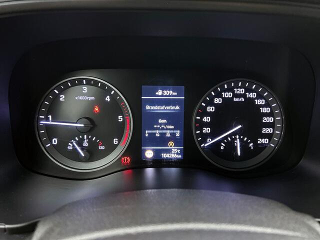 Hyundai TUCSON 1.6 CRDi 136PK mild-hybride N-Line / Trekhaak / Navigatie / Camera / 1/2Leder / Airco-ecc./ Stoelverwarming / Apk - nieuw