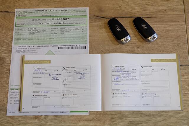 Hyundai TUCSON 1.6 T-GDI MHEV Premium / Leder / Stoelvent. / Krell / 360°