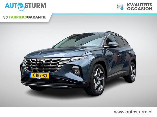 Hyundai TUCSON 1.6 T-GDI HEV Premium NL-Auto, 1650kg Trekgewicht! | Vol-Leder | Digitaal Instrumentenpaneel | Adapt. Cruise Control | Apple Carplay/Android Auto | Stoelverwarming | Dodehoek Detectie | 360° Camera | Rijklaarprijs!
