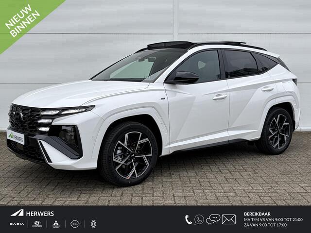 Hyundai TUCSON 1.6 T-GDI PHEV N Line Sky / Achterbank verwarmd / Apple Carplay/Android Auto / Lichtmetalen velgen 5-spaaks 19" /