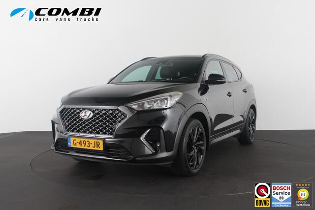 Hyundai TUCSON 1.6 T-GDI N-Line 177pk/Trekhaak/360°/Phantom Black/19inch/Automaat/All season banden...
