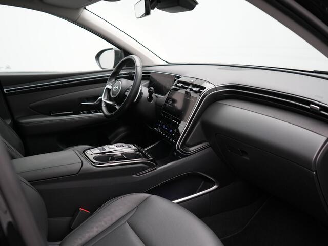 Hyundai TUCSON 1.6 T-GDI Premium Sky 4WD Plug In Hybrid 265pk Dealer O.H. PHEV | Panodak | Adaptive Cruise | Camera | Krell Audio | Lederen Sportstoelen Memory & Ventilatie | Stoelen & Stuur Verwarmd | Keyless | Blis | Navigatie | DAB |