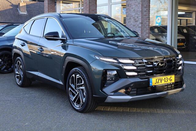 Hyundai TUCSON 1.6 T-GDI PHEV Comfort Smart CYPRESS-GREEN!! LEER CARPLAY STUUR/STOELVERW. WIDESCREEN DAB CAMERA HUD ACC KRELL ELEC.STOEL HILL-HOLD 2XPDC 19''LMV