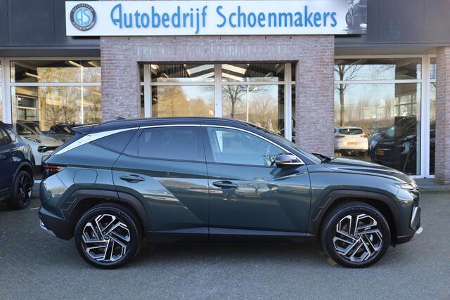 Hyundai TUCSON 1.6 T-GDI PHEV Comfort Smart CYPRESS-GREEN!! LEER CARPLAY STUUR/STOELVERW. WIDESCREEN DAB CAMERA HUD ACC KRELL ELEC.STOEL HILL-HOLD 2XPDC 19''LMV