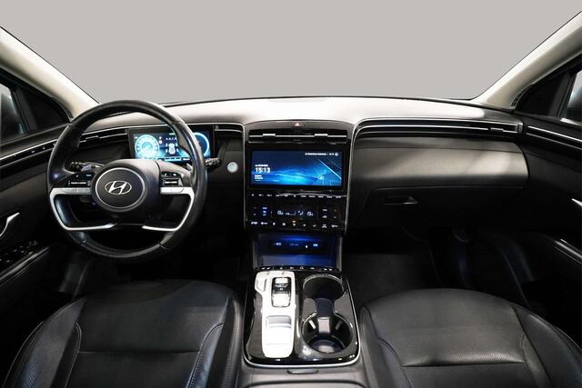 Hyundai TUCSON 1.6 T-GDI PHEV Premium Sky 4WD | Panoramadak | Stoelventilatie | Leder | 360 Camera | Adaptive cruise | Memory | Achterbankverwarming | Carplay | Full LED | Navigatie | Plug In