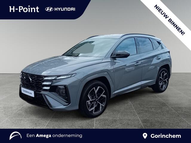 Hyundai TUCSON N Line 1.6 T-GDI HEV 238pk | 360° CAMERA | STOELVERW. V + A | STOELVERKOELING | ADAPTIVE CRUISE | HEAD-UP DISPPLAY | APPLE CARPLAY / ANDROID AUTO | NAVI | ELEKTRISCHE STOELVERSTELLING | MEMORY |