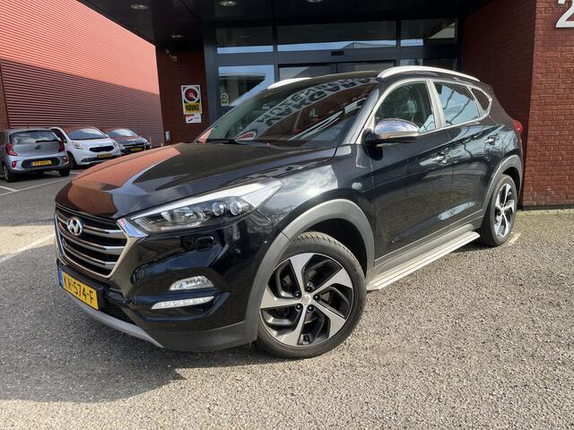 Hyundai TUCSON 1.6 T-GDi Premium // LEDER // ELEK. STOELEN+ACHTERKLEP // NAVI // CAMERA // STOELVERKOELING+VERWARMING //