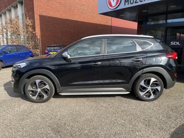 Hyundai TUCSON 1.6 T-GDi Premium // LEDER // ELEK. STOELEN+ACHTERKLEP // NAVI // CAMERA // STOELVERKOELING+VERWARMING //