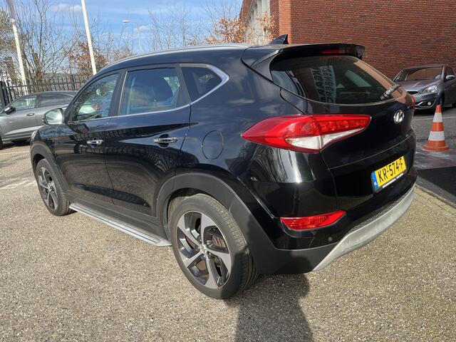Hyundai TUCSON 1.6 T-GDi Premium // LEDER // ELEK. STOELEN+ACHTERKLEP // NAVI // CAMERA // STOELVERKOELING+VERWARMING //