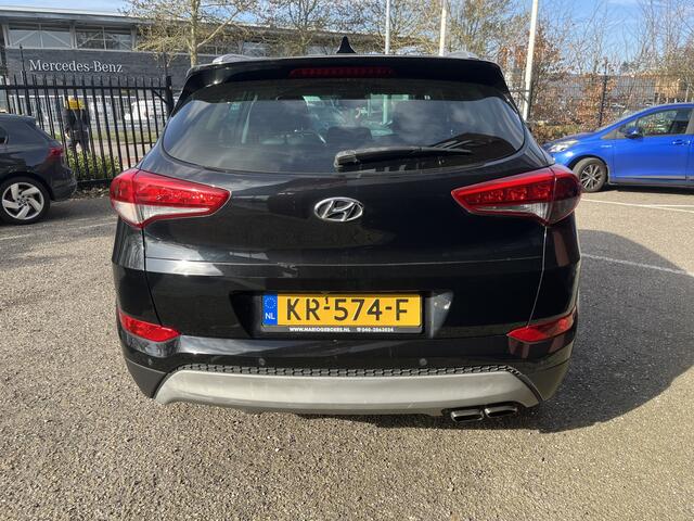 Hyundai TUCSON 1.6 T-GDi Premium // LEDER // ELEK. STOELEN+ACHTERKLEP // NAVI // CAMERA // STOELVERKOELING+VERWARMING //