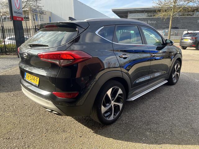 Hyundai TUCSON 1.6 T-GDi Premium // LEDER // ELEK. STOELEN+ACHTERKLEP // NAVI // CAMERA // STOELVERKOELING+VERWARMING //
