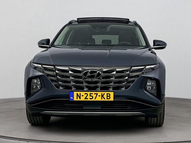 Hyundai TUCSON 1.6 T-GDI HEV Premium Sky | Trekhaak | Schuif/kanteldak | Elektrische stoelen | Navigatie | Dodehoek detectie | Stoel & stuurverwarming | Stoelventilatie |