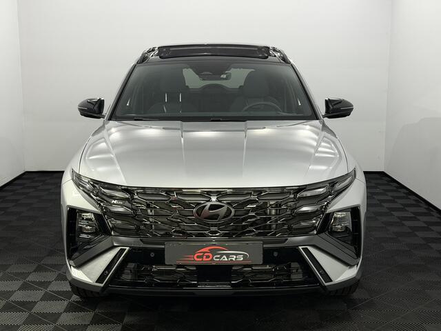Hyundai TUCSON 1.6 T-GDI HEV N Line Sky Pano, 360 Camera, Navi, Head-up display, Memory stoelen, Keyless start, Elektrische achterklep, Stoelverwarming, 5 jaar