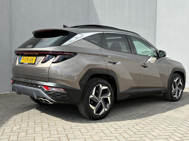 Hyundai TUCSON 1.6 T-GDI HEV Premium Sky / NL auto / Schuif/open dak / Stoel-/stuurverwarming / Navigatie / Achteruitrij-/360 Camera / Apple Carplay/Android auto / Elektrische achterklep / KRELL audio / Leren Bekleding /