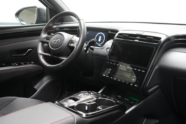 Hyundai TUCSON 1.6 T-GDi PHEV N Line Sky 4WD | SoH 100% | Trekhaak | Stoelverwarming | Keyless | Adaptive | Panoramadak