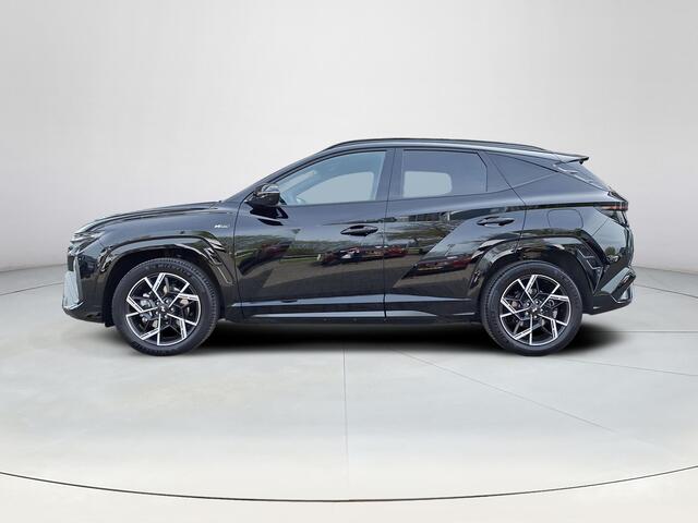 Hyundai TUCSON 1.6 T-GDI PHEV N Line | Apple Carplay/Android Auto | Stoel en stuurverwarming | 360 graden camera | elektrische achterklep | Elektrisch verstelbare bestuurderstoel incl. geheugen | 2e zitrij bankverwarming |