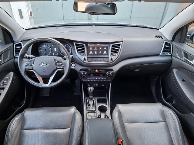 Hyundai TUCSON 1.6 T-GDI 177 pk Automaat | Lederen bekleding | Trekhaak |Stoel /stuur verwarmin