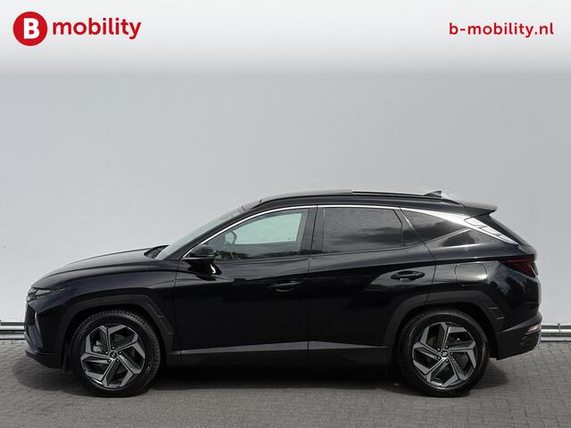 Hyundai TUCSON 1.6 T-GDI HEV Premium Sky Trekhaak 1650kg Panoramadak | Stoelventilatie/Verwarming | Leer | Achteruitrijcamera | DAB Audio