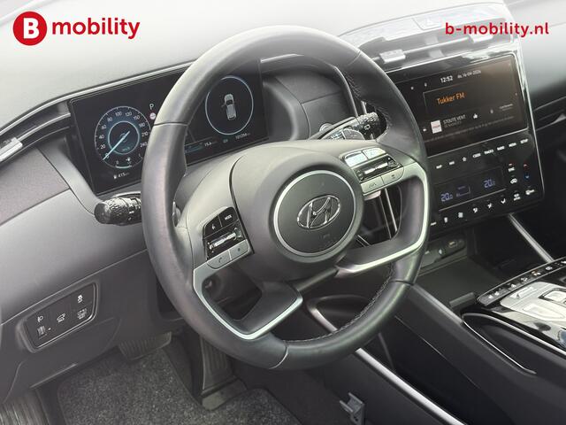 Hyundai TUCSON 1.6 T-GDI HEV Premium Sky Trekhaak 1650kg Panoramadak | Stoelventilatie/Verwarming | Leer | Achteruitrijcamera | DAB Audio