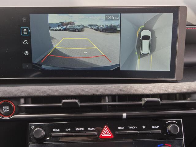 Hyundai TUCSON 1.6 T-GDI HEV 215 pk N Line Sky / Facelift / Fabrieksgarantie tot 06-2029 / Dealer onderhouden / Panorama schuifdak / Navigatie / Camera 360° / Elektrische stoelen & klep / Stuur-, stoel- en achterbankverwarming / Apple Carplay Android / 19" LM wielen /