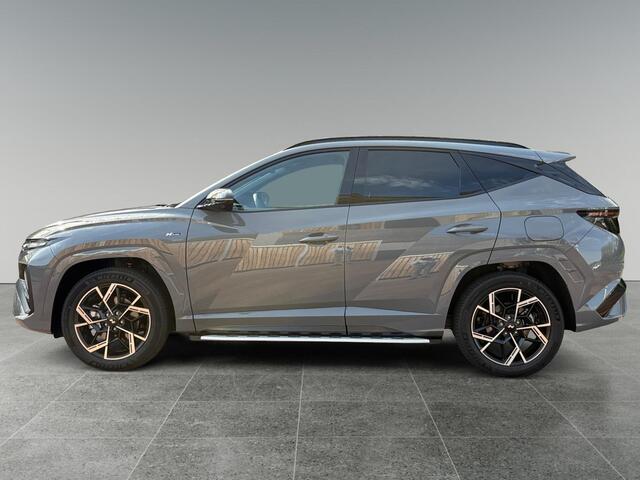 Hyundai TUCSON N Line 1.6 T-GDI PHEV 252pk | ¤3.030 KORTING | A. ACHTERKLEP | 360° CAMERA | STOELVERW. | SIDE BARS |