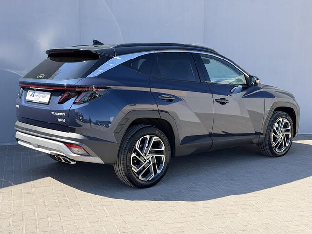 Hyundai TUCSON 1.6 T-GDI HEV Facelift Comfort Smart / Fabrieksgarantie tot 7-2029 / HUD / Navigatie / Adpatieve Cruise / Camera / Stoel Verwarming / Stuurwiel Verwarming / DAB / Elektr. Achterklep /