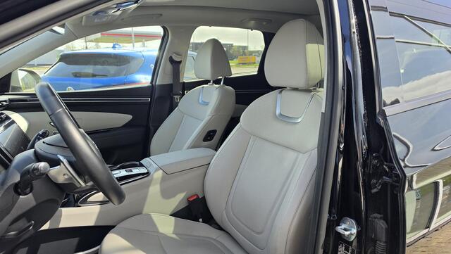 Hyundai TUCSON 1.6 T-GDI HEV Premium Sky | Automaat | Bomvol! | Pano | Stoelverkoeling | Stoel- & stuurverwarming | Carplay | Memory | ACC | 360° camera | Leder