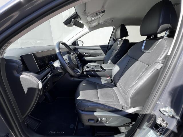 Hyundai TUCSON 1.6 T-GDI HEV Comfort Smart / Nieuw model / Fabrieksgarantie tot 7-2029 / Dealer onderhouden / Navigatie / Stuur- en stoelverwarming / Elektrische klep / Adaptieve CC / 19"LM wielen /