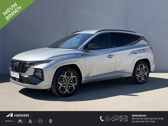 Hyundai TUCSON 1.6 T-GDI PHEV N Line 4WD / Dealer Onderhouden / Fabrieksgarantie tot 11-2028 / Elektr. Stoelen / Stoel Ventilatie / Stoel Verwarrming / AppleCarplay & Android Auto / Achterbank Verwarming /