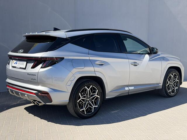 Hyundai TUCSON 1.6 T-GDI PHEV N Line 4WD / Dealer Onderhouden / Fabrieksgarantie tot 11-2028 / Elektr. Stoelen / Stoel Ventilatie / Stoel Verwarrming / AppleCarplay & Android Auto / Achterbank Verwarming /