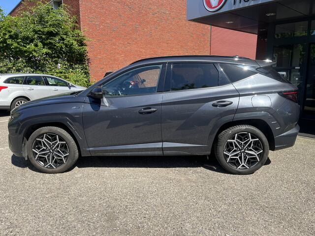 Hyundai TUCSON 1.6 T-GDI PHEV N Line 4WD // KEYLESS // LEDER-ALCANTARA // CAMERA +SENSOREN // NAVI+CARPLAY // STOELVERWARMING //