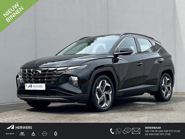 Hyundai TUCSON 1.6 T-GDI PHEV Comfort AWD / Dealer onderhouden / Accu SoH 100 % / Fabrieksgarantie tot 04-2028 / Navigatie / Stoelverwarming / Apple Carplay Android / 19" LM wielen /