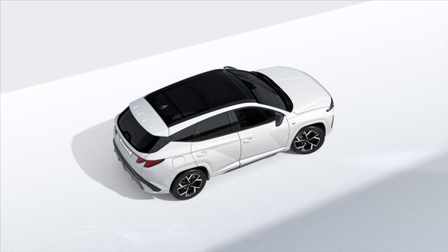 Hyundai TUCSON 1.6 T-GDI PHEV N Line Business Sky / ¤ 4.000,- Voordeel Op Nieuwprijs / Prijs is rijklaar / GROOT Glazen schuif-kanteldak / Navigatie / Keyless Entry / Snel leverbaar / 5 Jaar fabrieksgarantie /