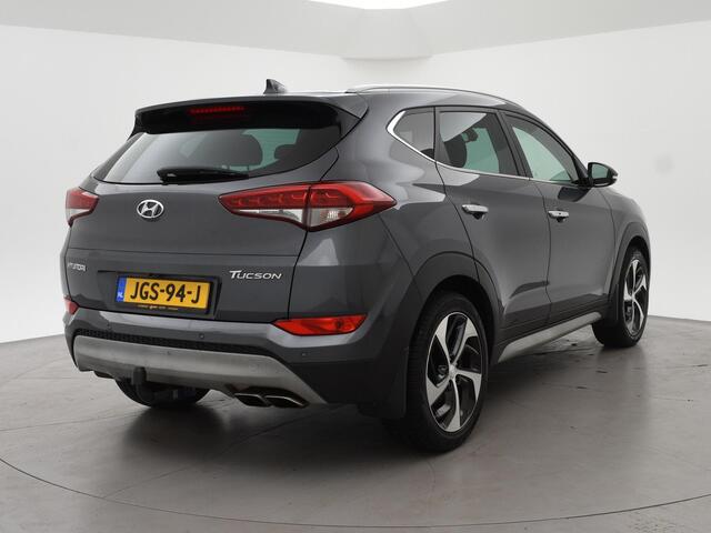 Hyundai TUCSON 1.6 T-GDi 177 PK PREMIUM + AFN. TREKHAAK 1900 KG! | LEDER | STOELVERW. V+A | CAMERA