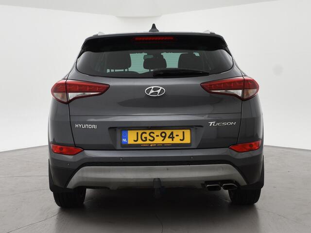 Hyundai TUCSON 1.6 T-GDi 177 PK PREMIUM + AFN. TREKHAAK 1900 KG! | LEDER | STOELVERW. V+A | CAMERA