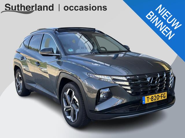 Hyundai TUCSON 1.6 T-GDI HEV Premium Sky 230pk | VOL! | Trekhaak | Pano | Leder | Stoel- Verwarming & Ventilatie | 360 Camera |