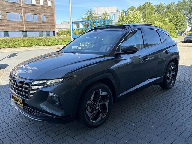 Hyundai TUCSON 1.6 T-GDI HEV Premium Sky 230pk | VOL! | Trekhaak | Pano | Leder | Stoel- Verwarming & Ventilatie | 360 Camera |