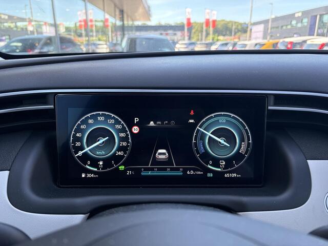 Hyundai TUCSON 1.6 T-GDI HEV Premium Sky 230pk | VOL! | Trekhaak | Pano | Leder | Stoel- Verwarming & Ventilatie | 360 Camera |