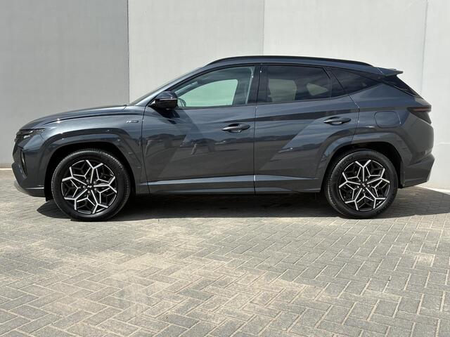 Hyundai TUCSON 1.6 T-GDI PHEV N Line 4WD / Fabrieksgarantie t/m 04-2027 / Dealer Onderhouden / Stoel-/Stuurverwarming / Achteruitrijcamera / Navigatie / Apple Carplay/Android Auto / Adaptieve Cruise Control /