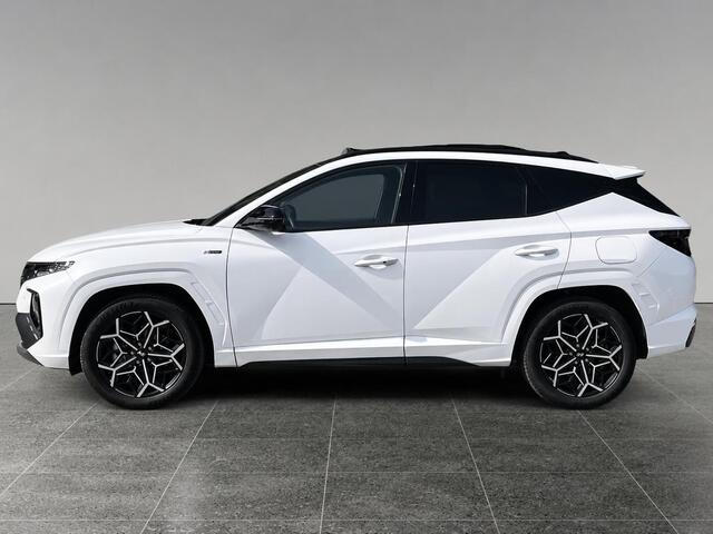 Hyundai TUCSON N Line Sky 1.6 T-GDI HEV 230pk | SCHUIF/KANTELDAK | 360° CAMERA | STOELVERW. V + A | STOELVERKOELING | ADAPTIVE CRUISE | ALCANTARA |