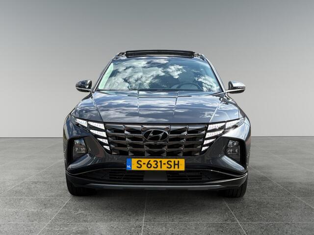 Hyundai TUCSON 1.6 T-GDI 230pk HEV Premium Sky | SCHUIF/KANTELDAK | LEDEREN BEKLEDING | STOELVENTILATIE & VERWARMING | BLIND SPOT CAMERA | LAGE KMSTAND |