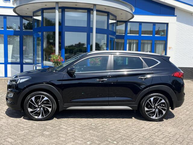 Hyundai TUCSON 1.6 T-GDI 4WD Premium | Automaat, Stoelventilatie, Elektr. stoel, Dodehoekherkenning, Leder, Camera V+A, zeer luxe!