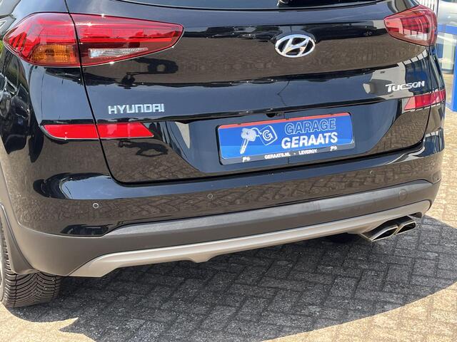 Hyundai TUCSON 1.6 T-GDI 4WD Premium | Automaat, Stoelventilatie, Elektr. stoel, Dodehoekherkenning, Leder, Camera V+A, zeer luxe!