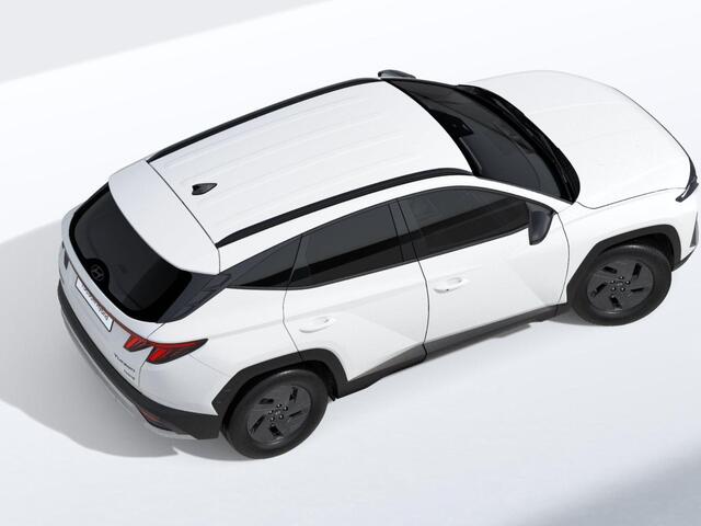 Hyundai TUCSON 1.6 T-GDI HEV Pure Edition | BLACK PACK | DODEHOEKDETECTIE | STOEL + STUUR VERWARMING | CLIMA | NAVI |